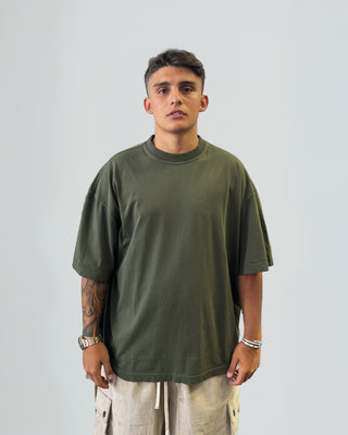 T-shirt verde oliva