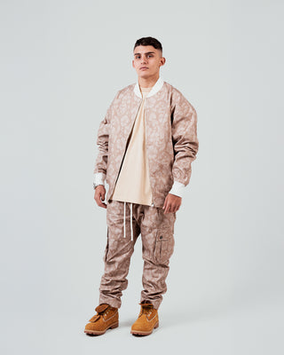 Bomber College Fiore - Beige