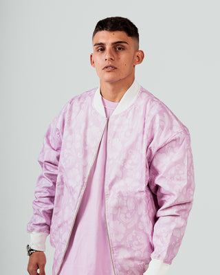 Bomber College Fiore - Rosa