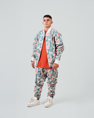 Bomber College Fiore - Verde