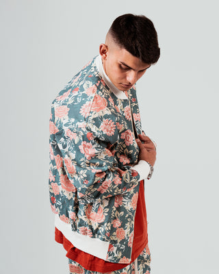 Bomber College Fiore - Verde