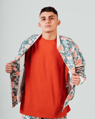 Bomber College Fiore - Verde