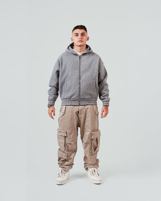 Bomber Teddy - Grigio