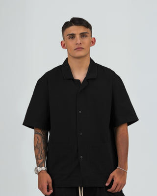 Camicia Bowling - Nero