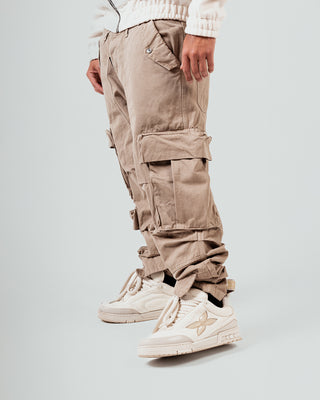 Cargo Jeans Lungo - Fango