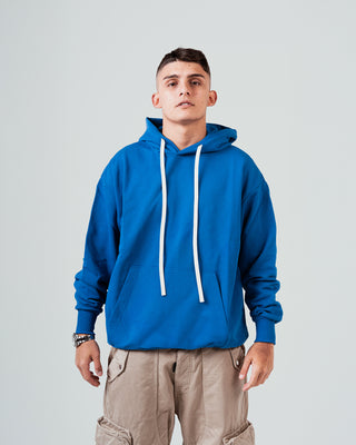Hoodie Long Sleeve - Blu Royal