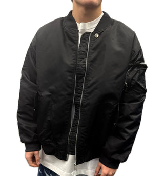 Bomber invernale antivento - Nero