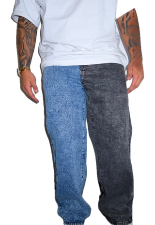 Jeans Denim Bicolore