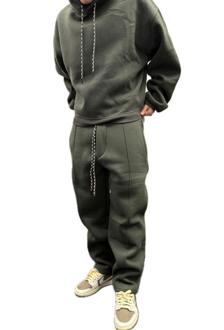 Tuta con Cappuccio - Verde militare