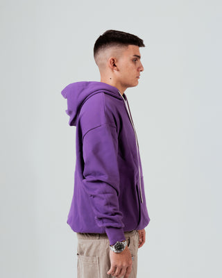 Hoodie Short Sleeve - Viola