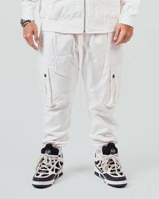 Jogger Cargo - Bianco