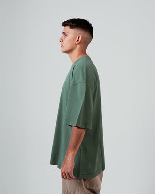 T-Shirt Cucitura Spall - Verdone