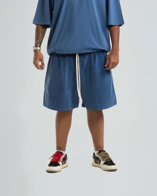 Short Ciniglia - Blue Navy