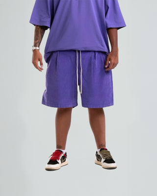 Short Ciniglia - Viola